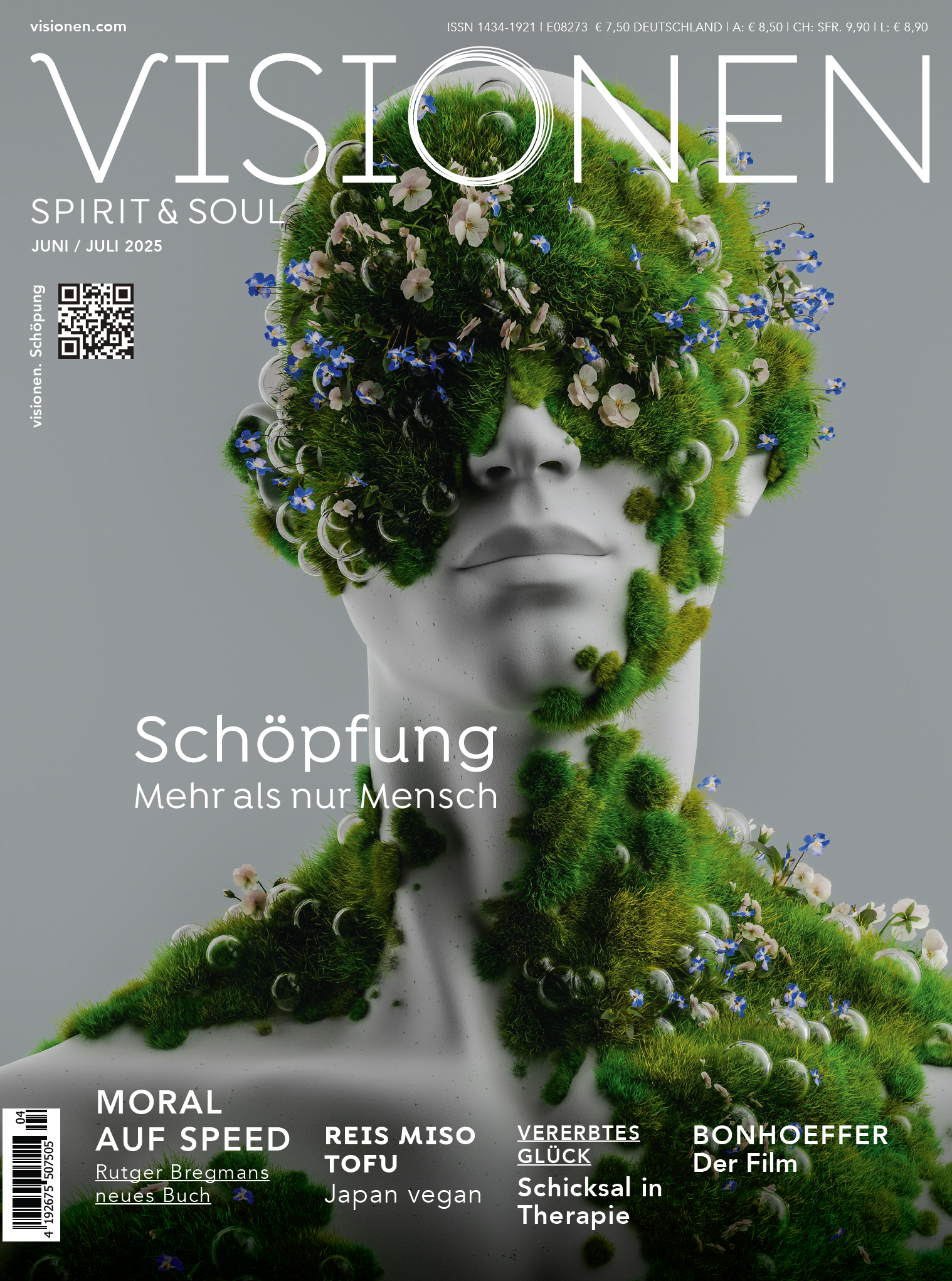 VISIONEN Spirit & Soul / Magazingestaltung seit 2019