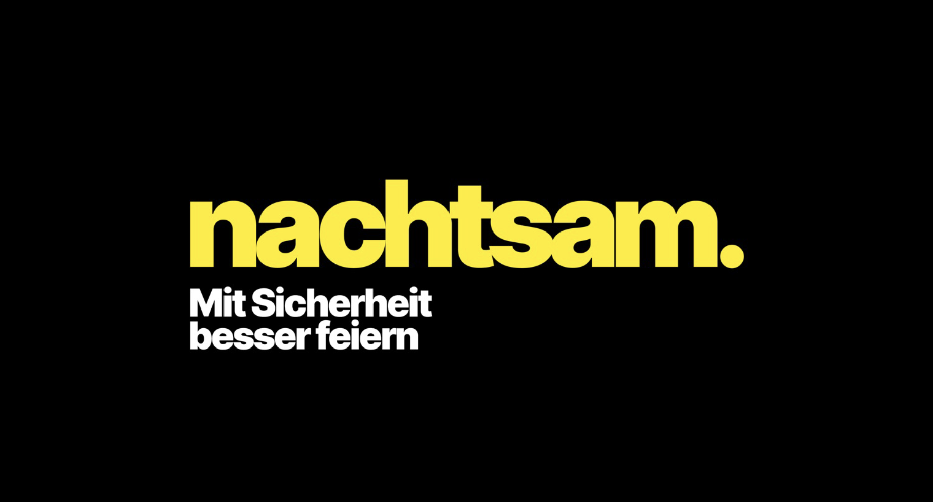 nachtsam. Achtsamkeits-Kampagne für Baden-Württemberg